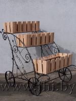 Кованая цветочница