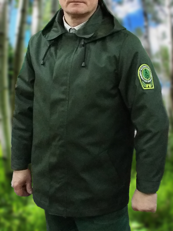Куртка-ветровка работников лесной охраны