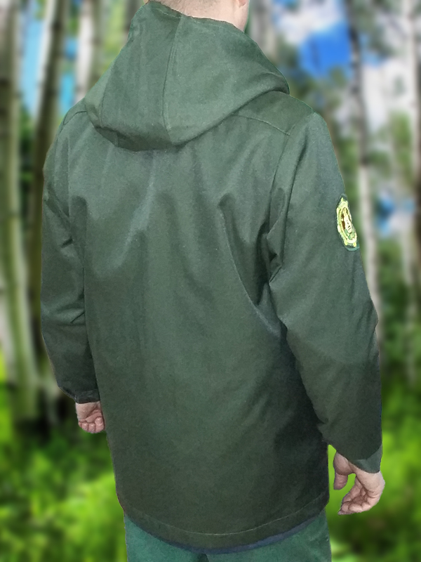 Куртка-ветровка работников лесной охраны
